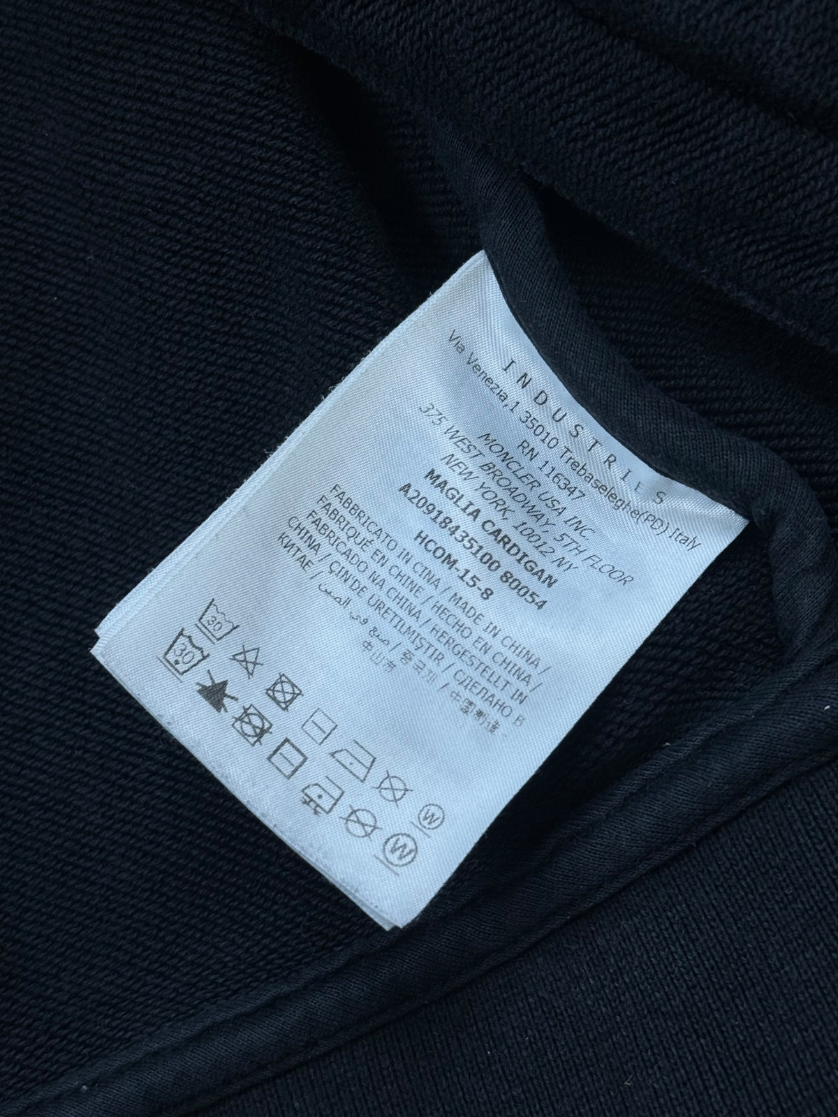 vintage Moncler sweatjacket {M}