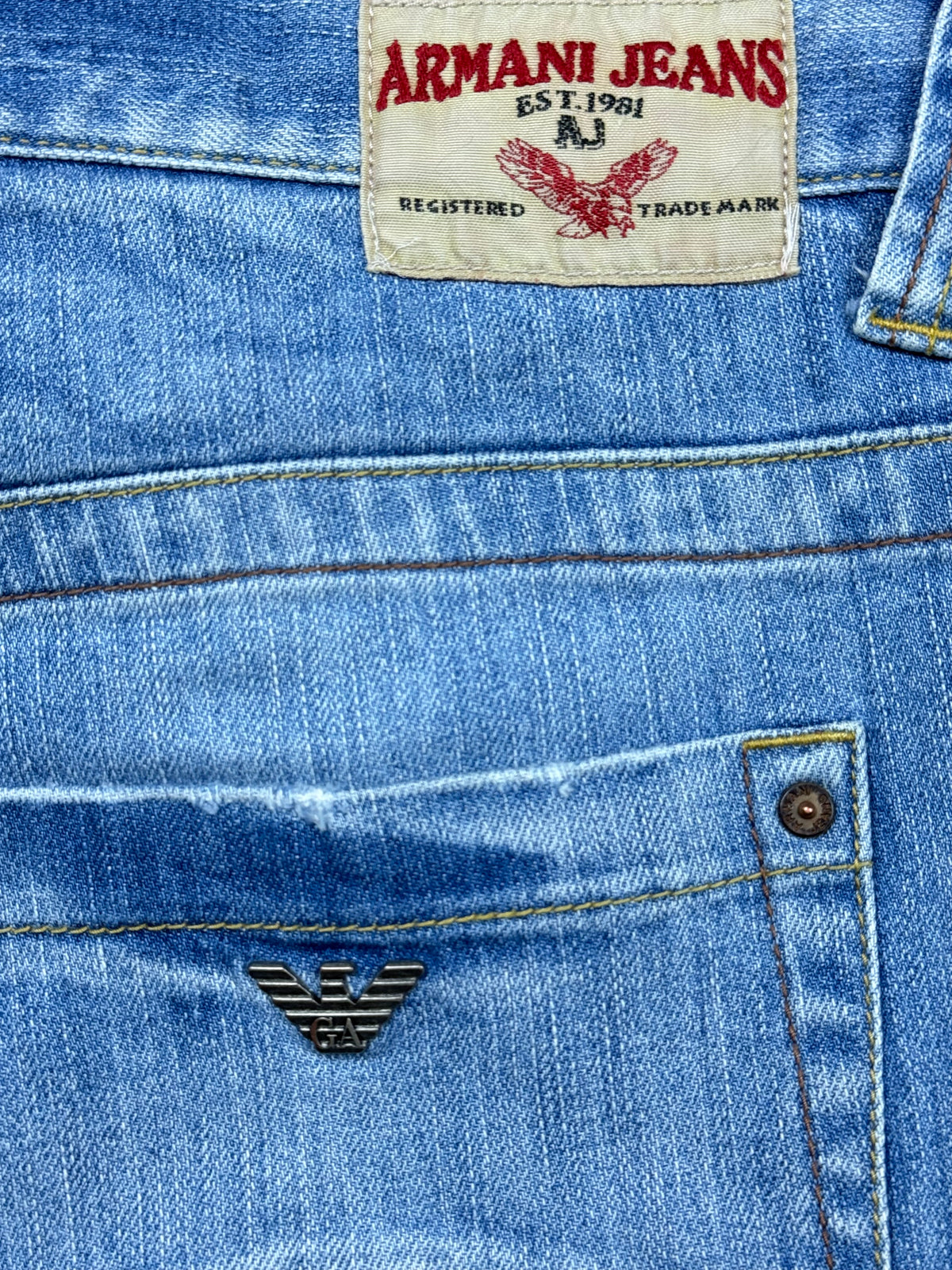 vintage Armani jeans
