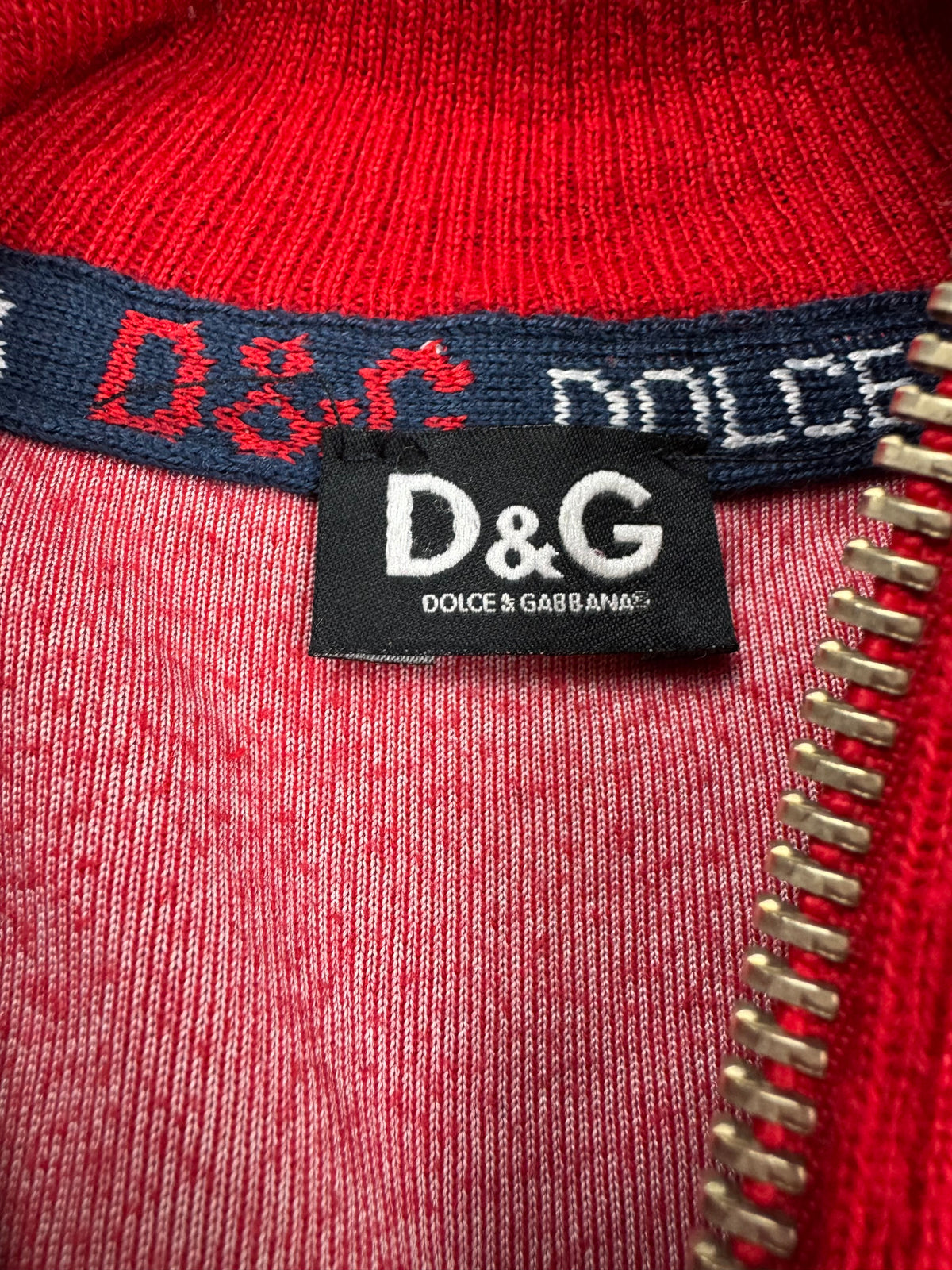 vintage Dolce & Gabbana sweatjacket velour {M}