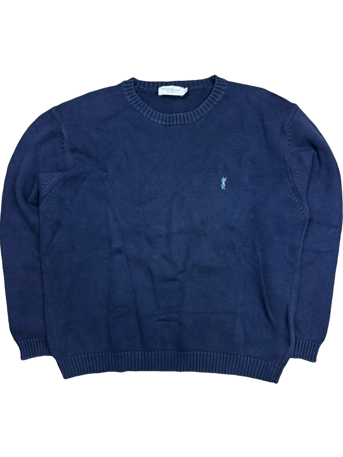 vintage YSL Yves Saint Laurent knittedsweater {L}
