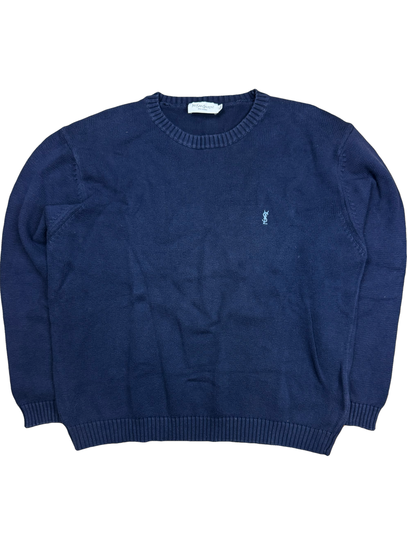 vintage YSL Yves Saint Laurent knittedsweater {L}