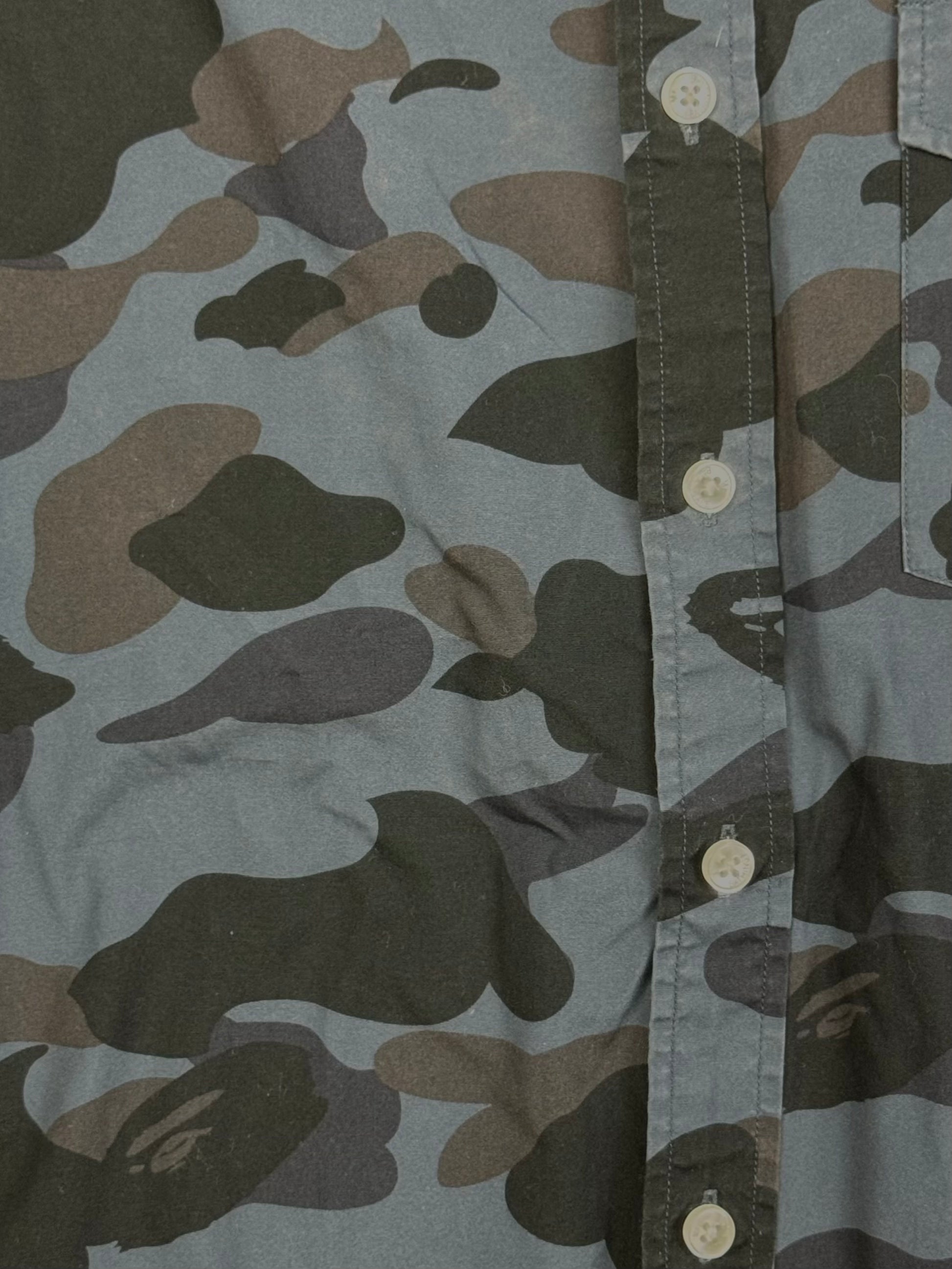 vintage BAPE a bathing ape shirt {M}