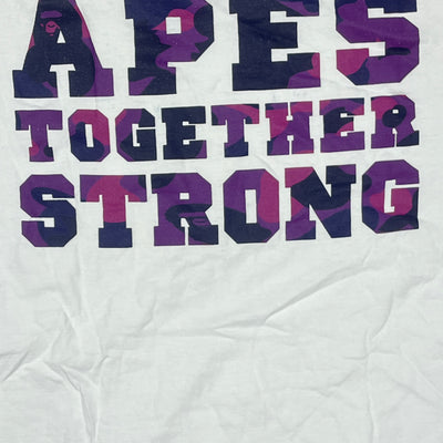 vintage BAPE a bathing ape t-shirt {L}