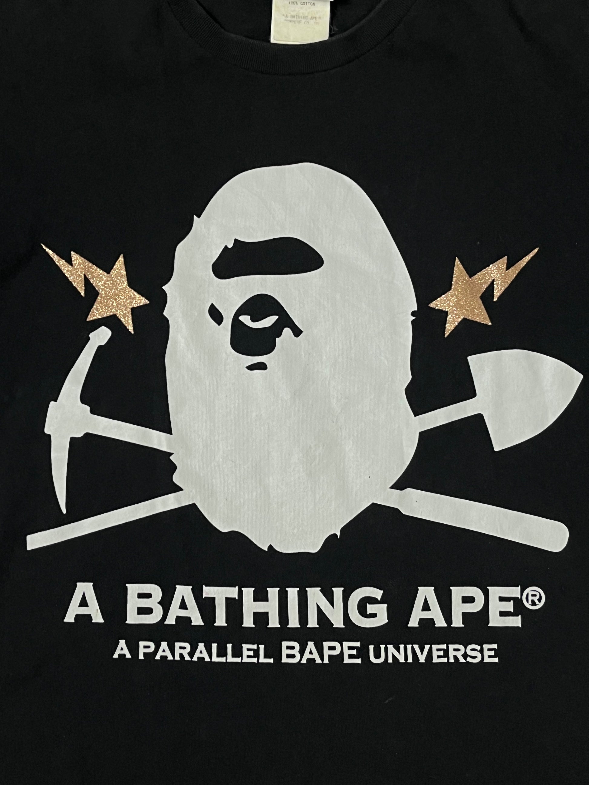 vintage BAPE a bathing ape t-shirt {L}