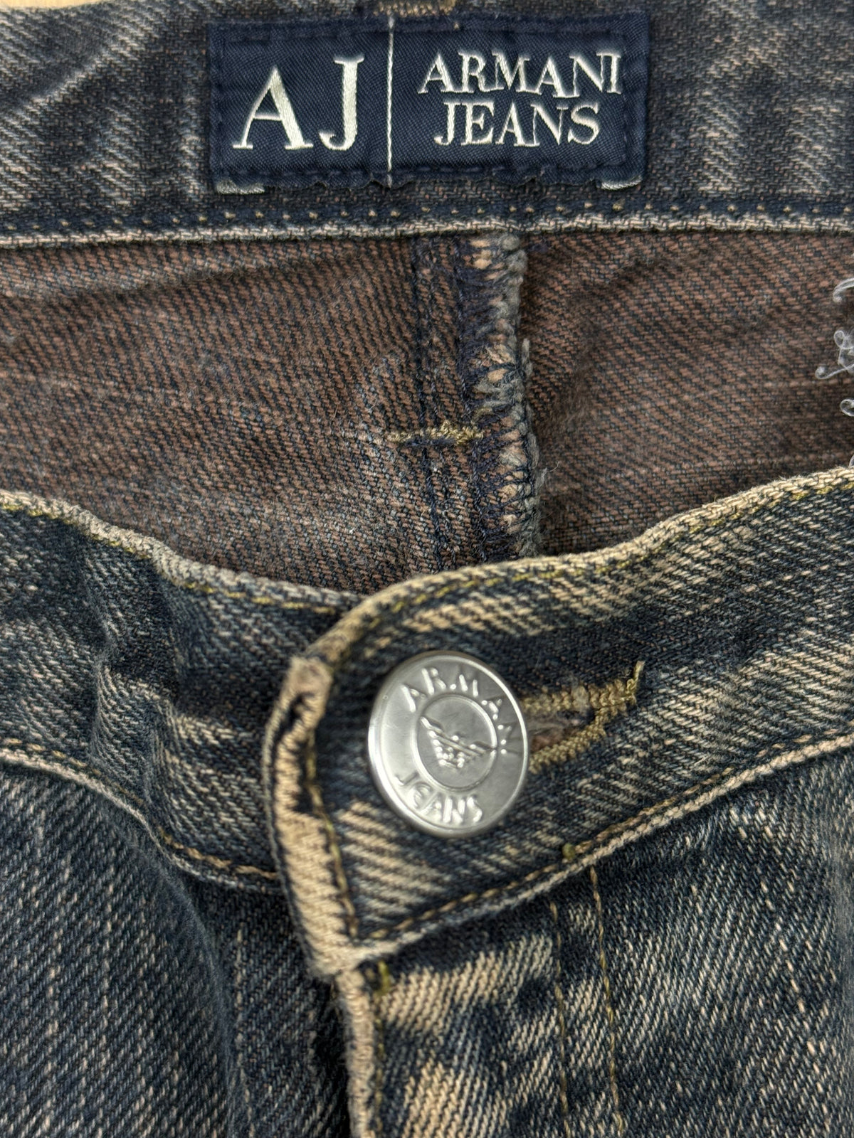 vintage Armani jeans {S}