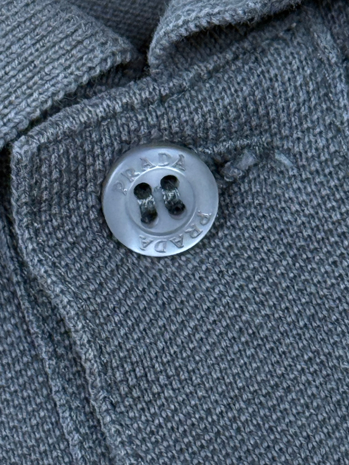 grey Prada polo