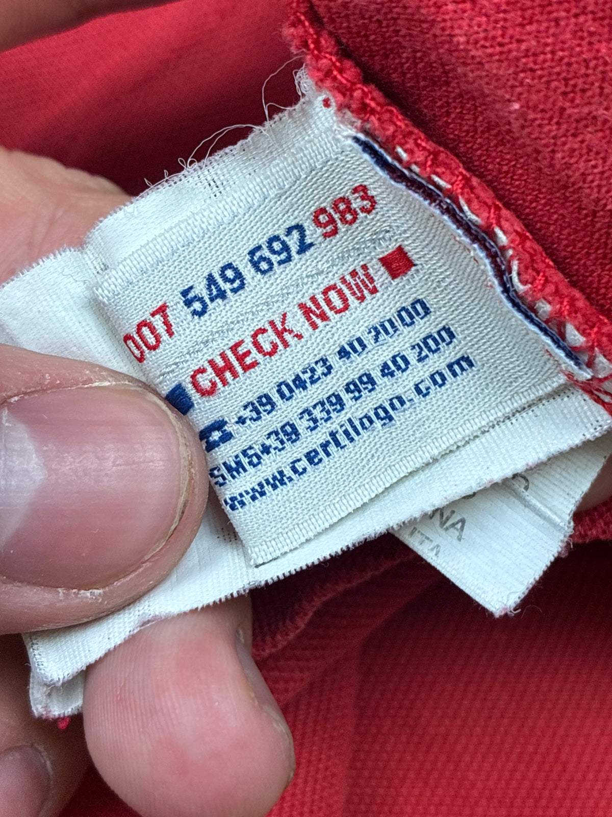 vintage Moncler polo {L}