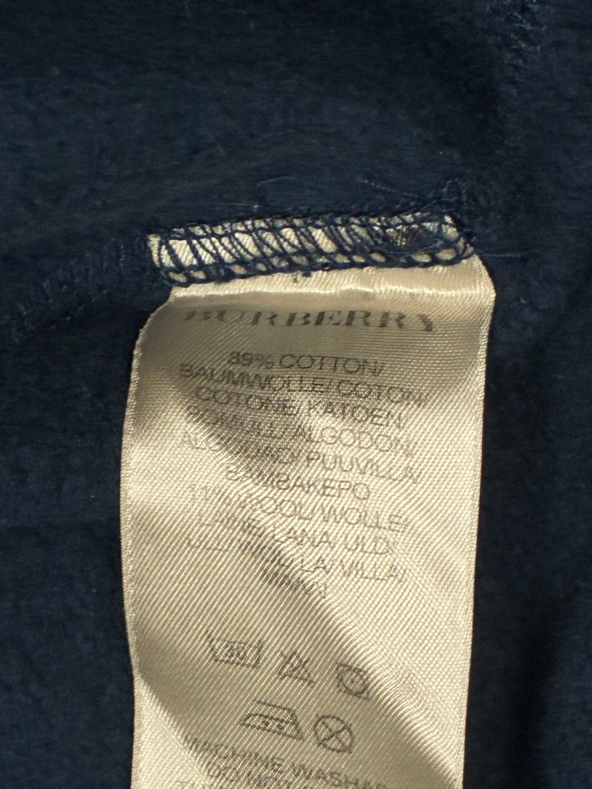 vintage Burberry halfzip {M}