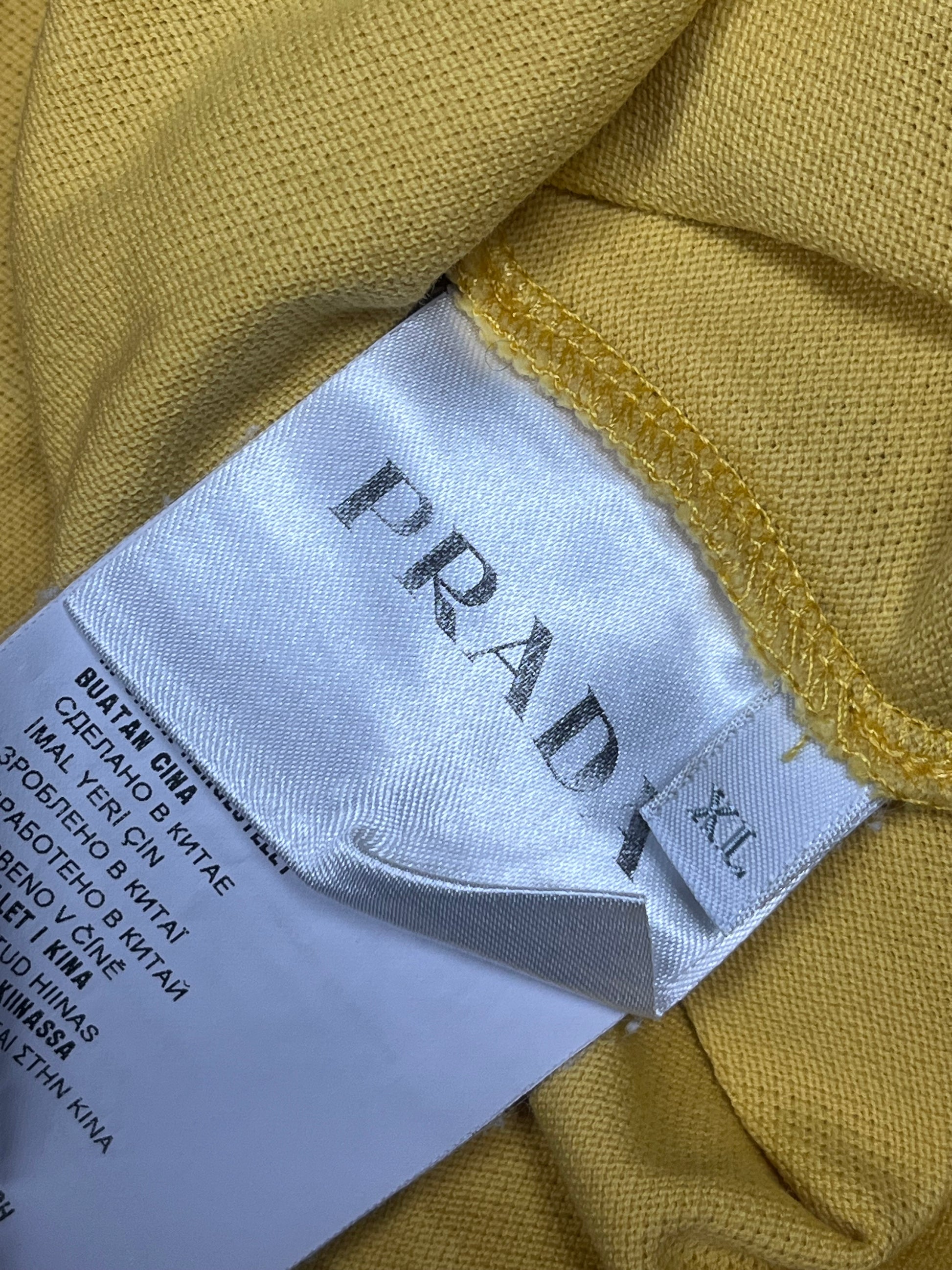 yellow Prada polo {XL}