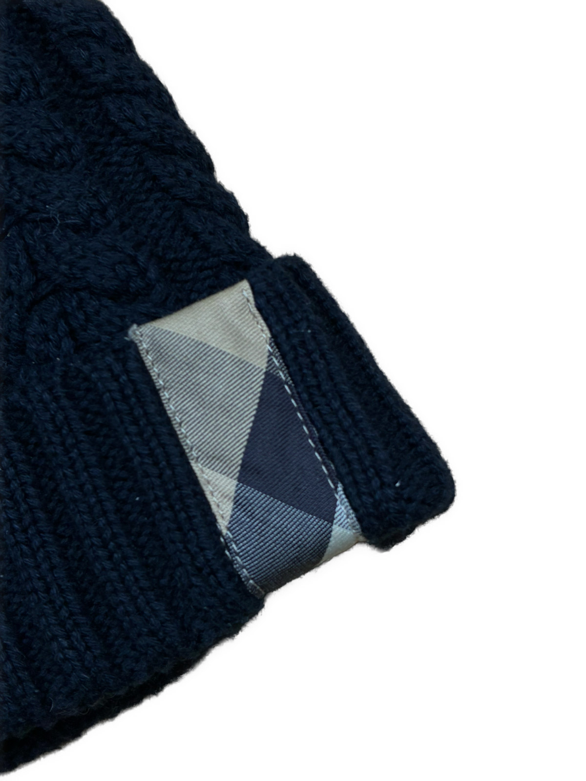 vintage Burberry beanie