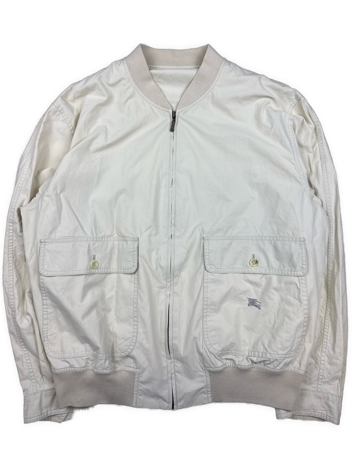 vintage Burberry bomber