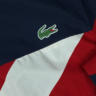 navyblue Lacoste windbreaker {S}
