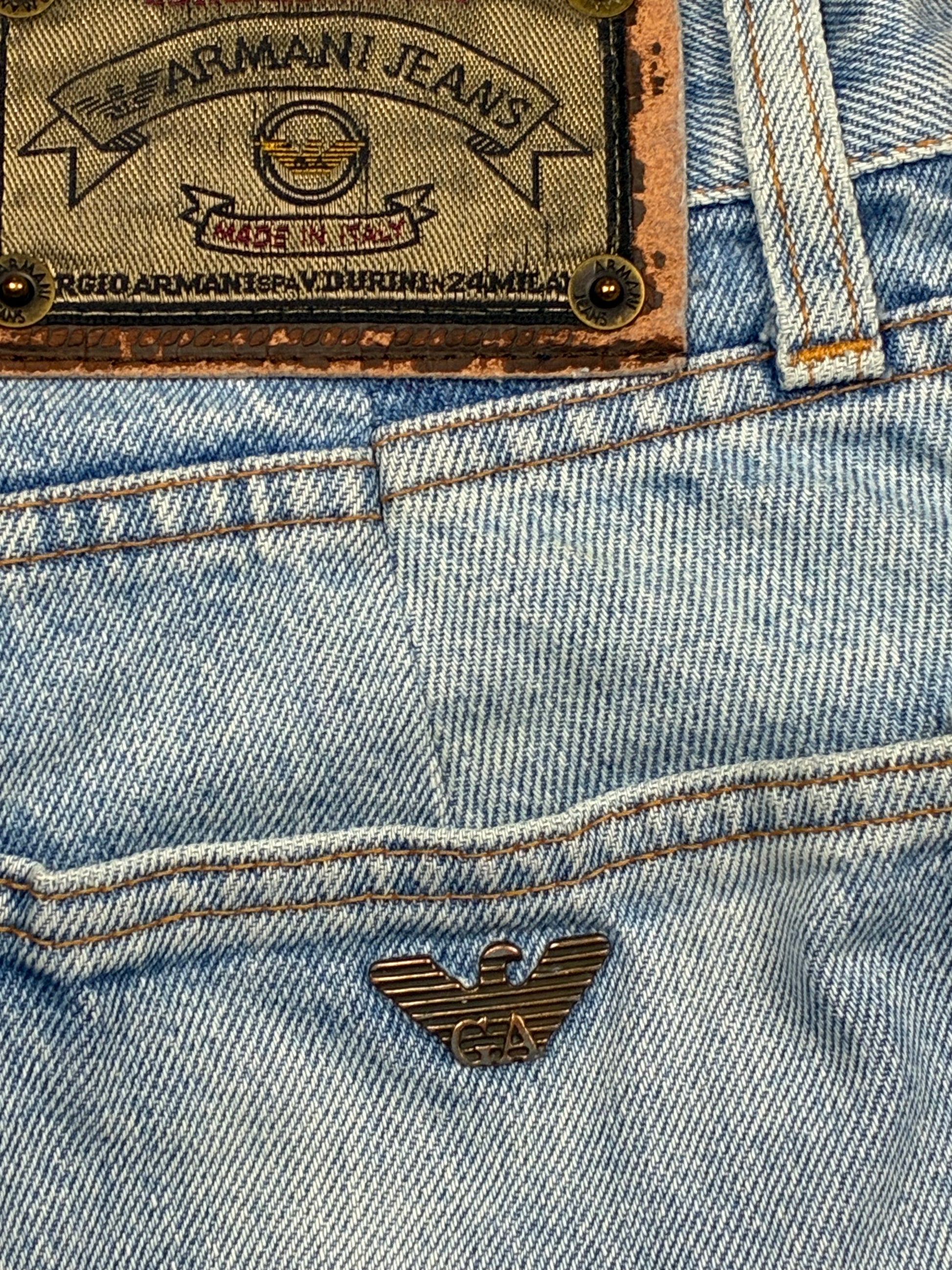 vintage Armani jeans {S}