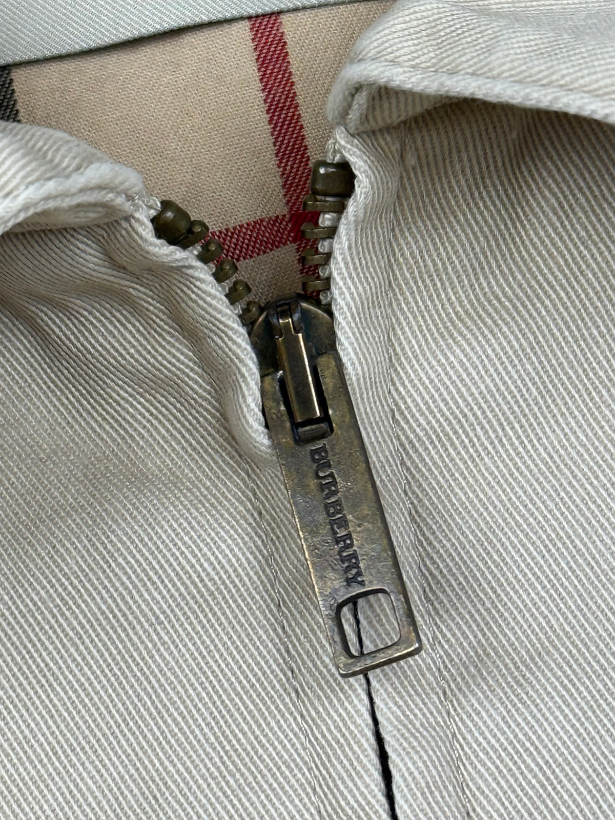 vintage Burberry harringtonjacket