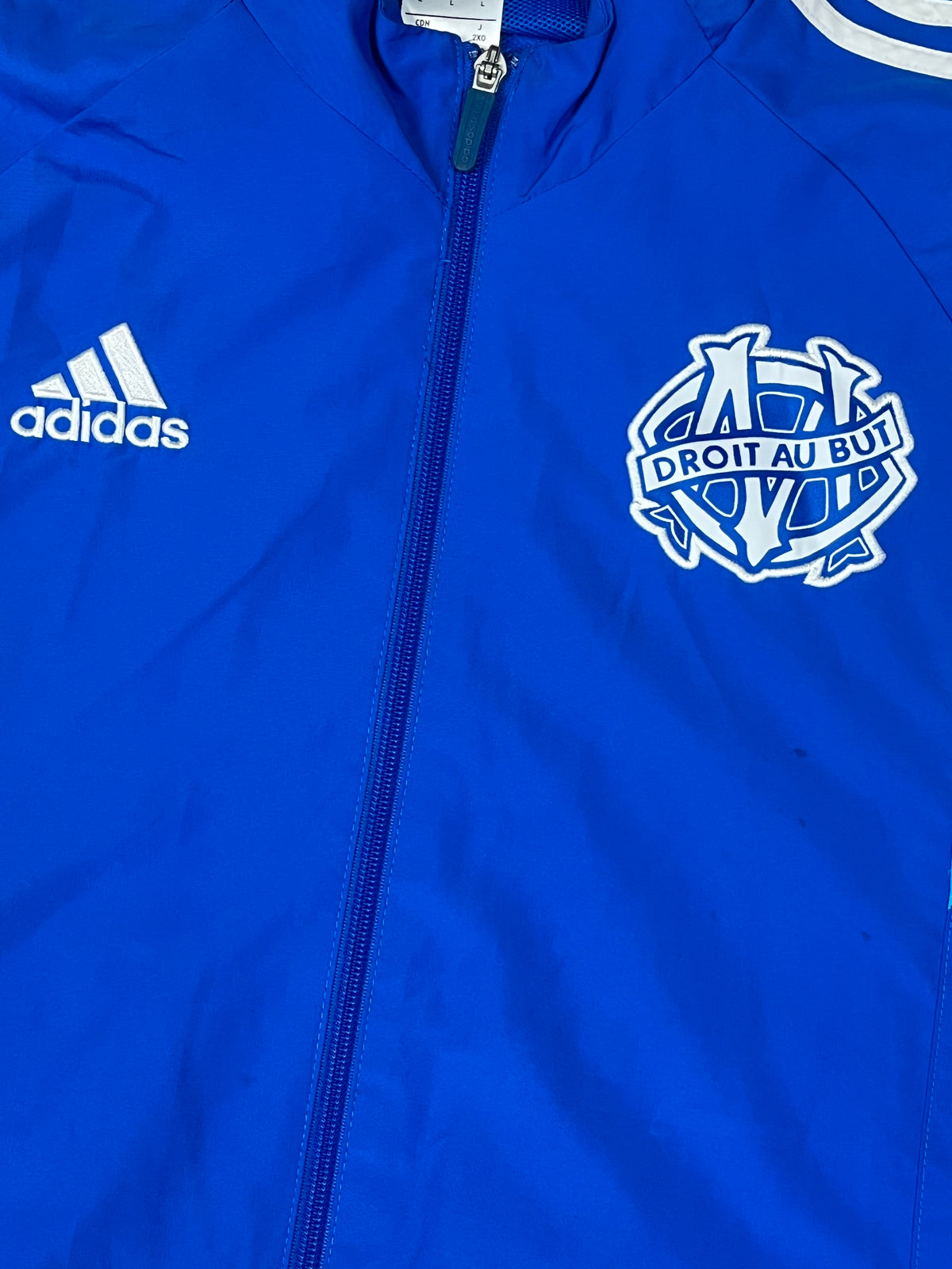 vintage Adidas Olympique Marseille tracksuit {L}