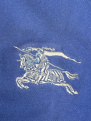 vintage purple Burberry polo {XL}