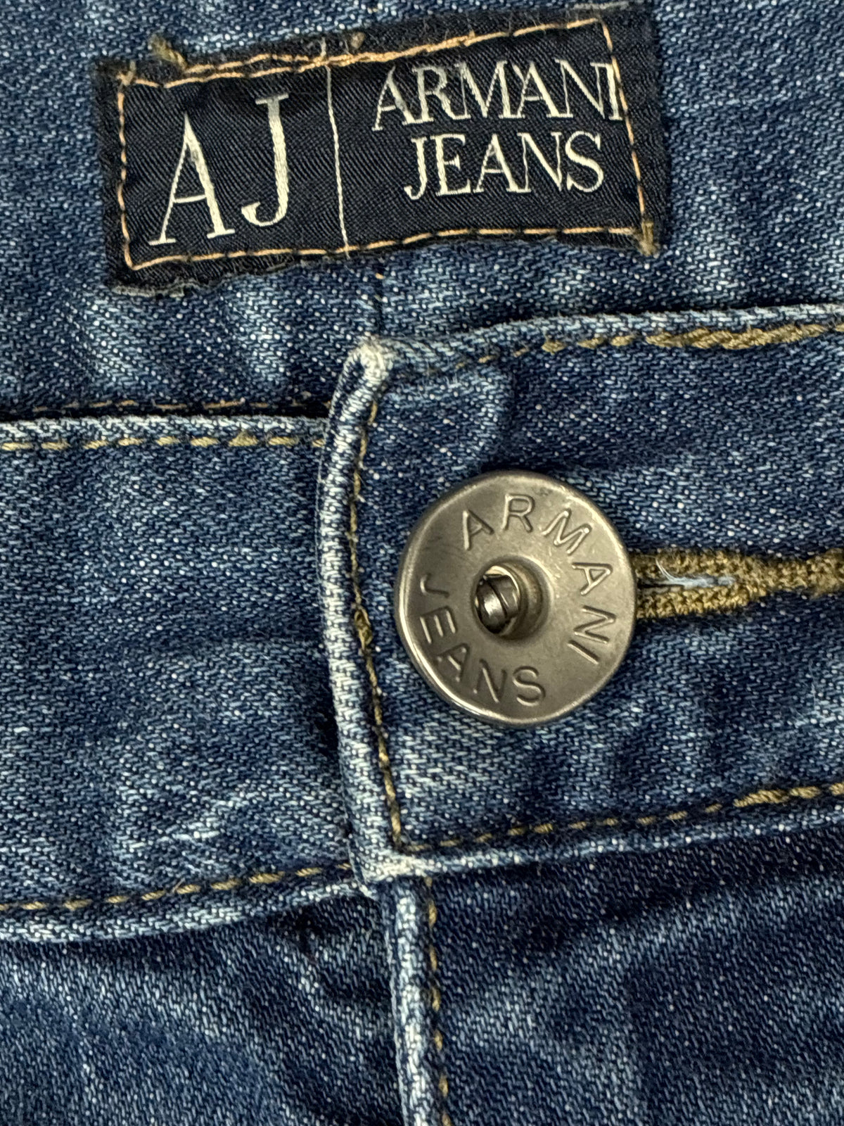 vintage Armani jeans {L}
