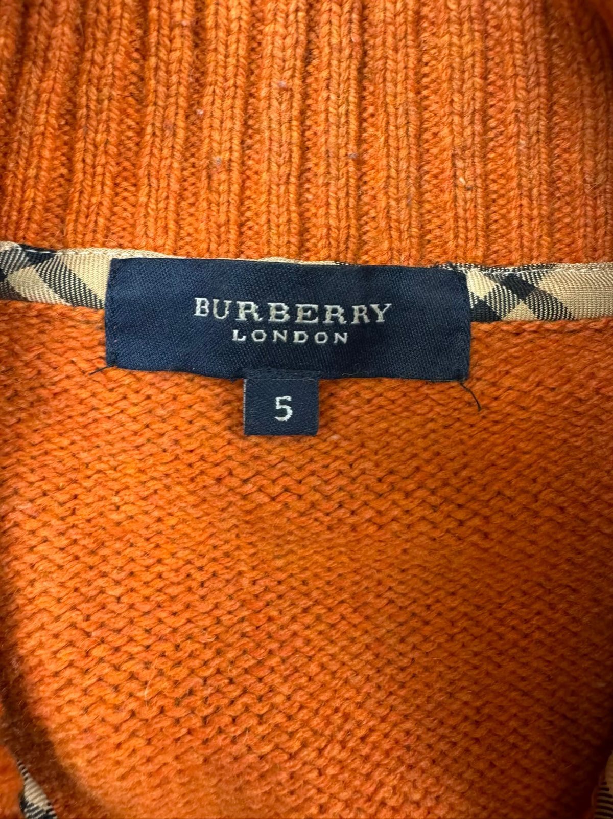 vintage Burberry sweatjacket {L}
