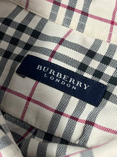 Load image into Gallery viewer, vintage Burberry short sleeve shirt {XL}
