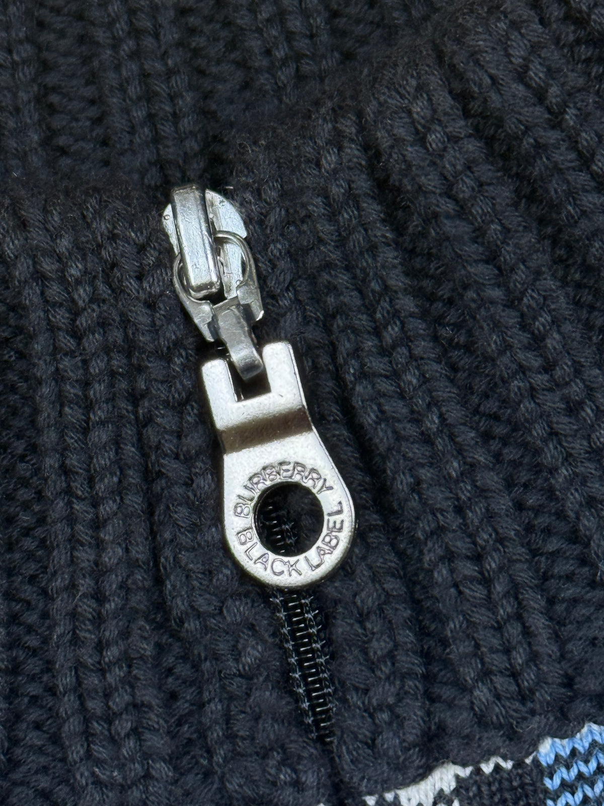 vintage Burberry Black Label sweatjacket {S}