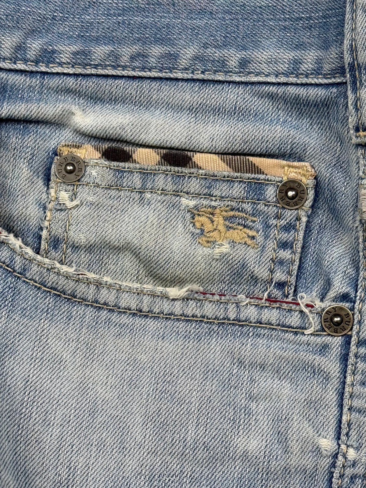 vintage Burberry jeans