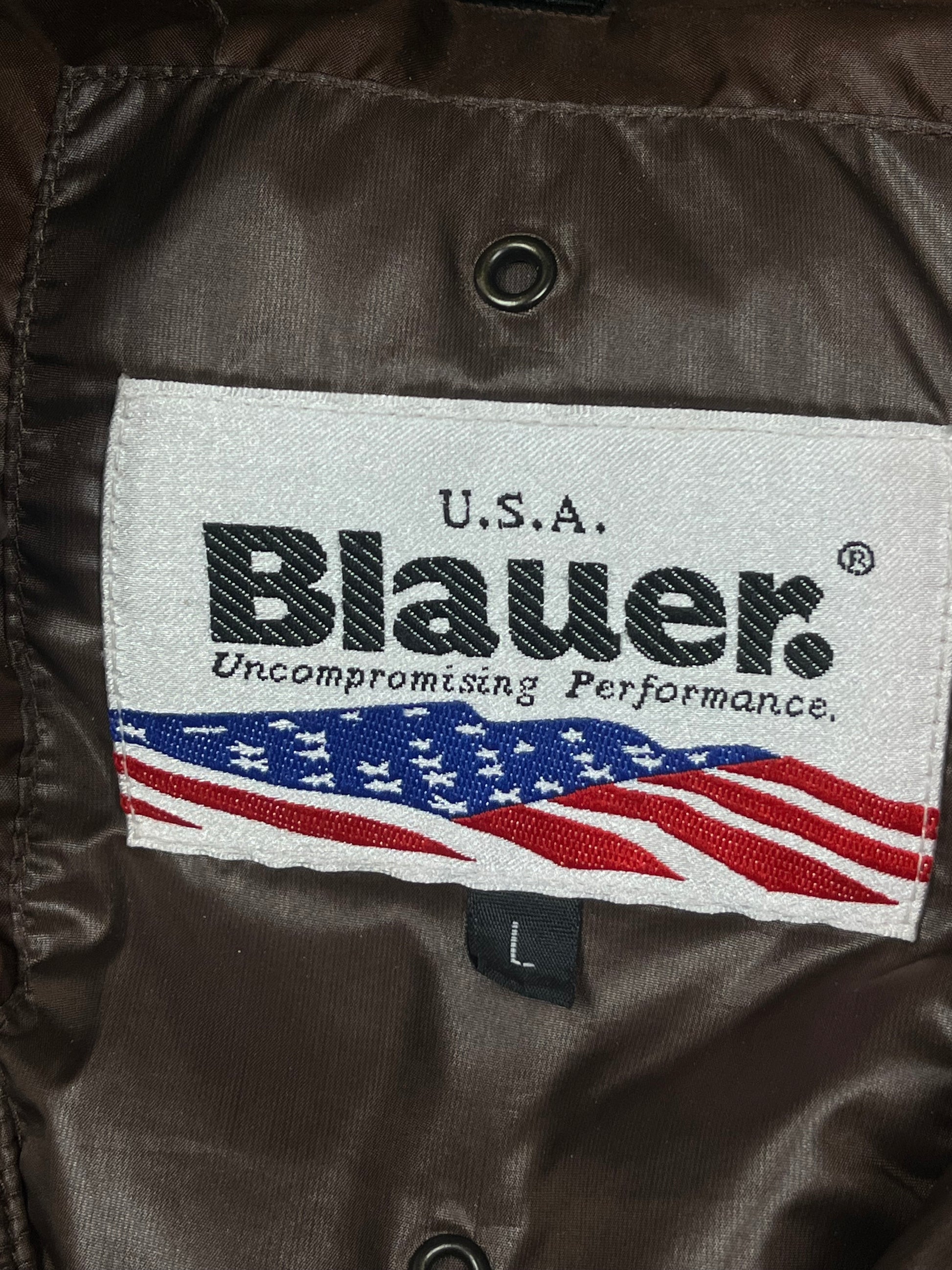 vintage Blauer winterjacket {L}