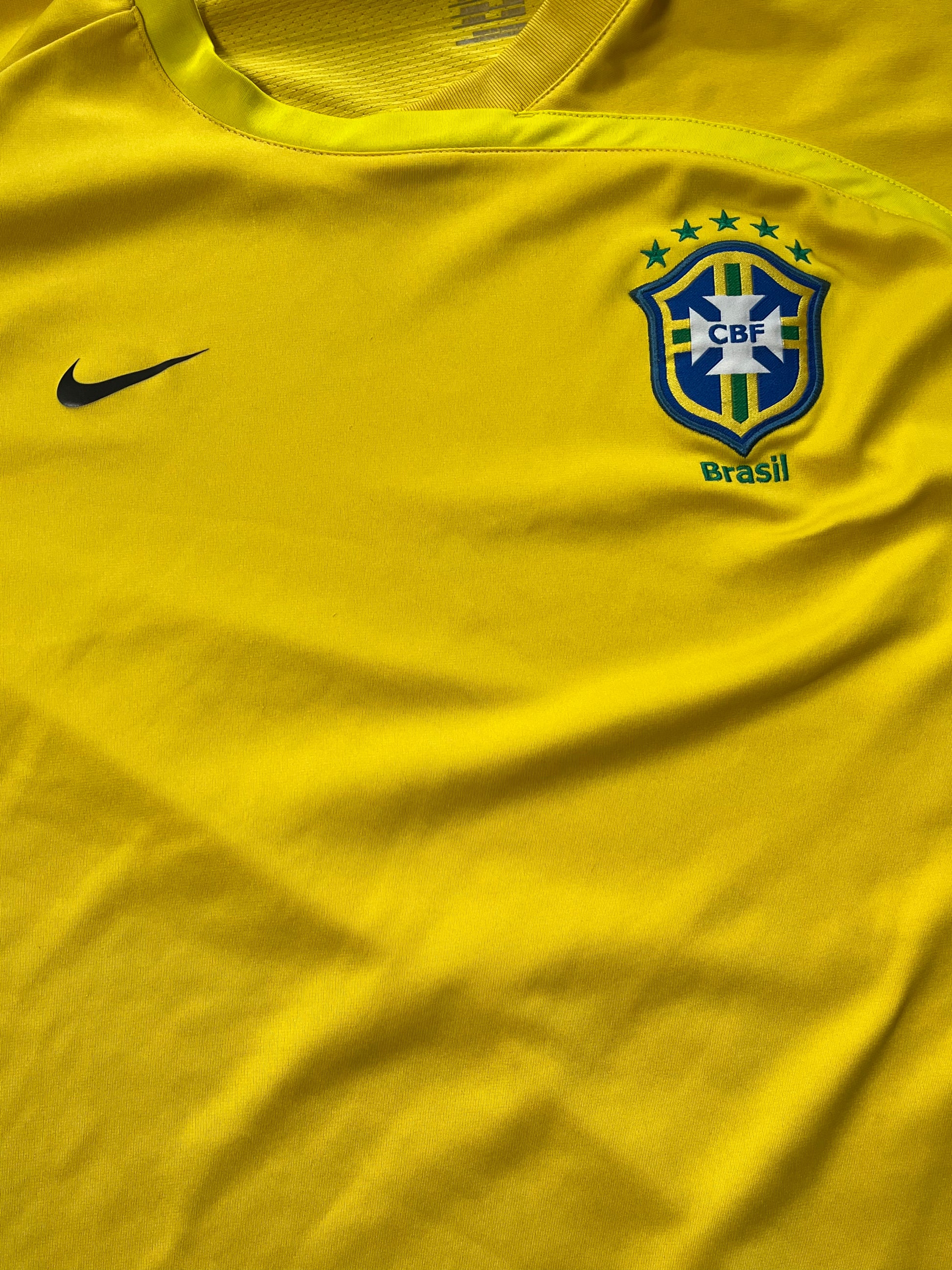 vintage Nike Brasil trainingsjersey 2006-2008 {XL}