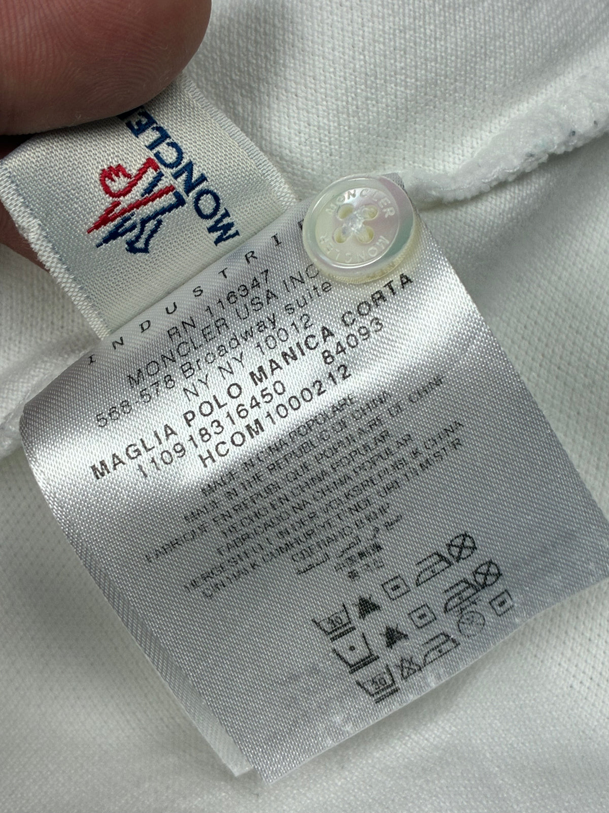 vintage Moncler polo {M}