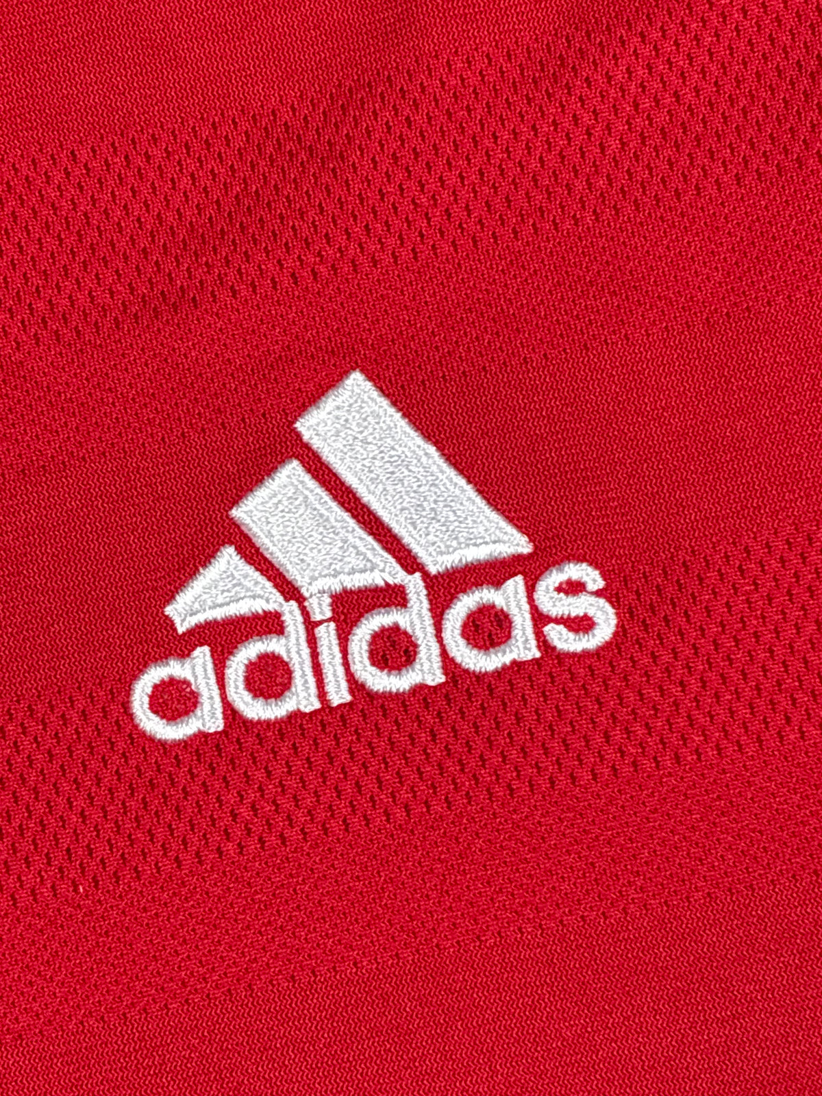 vintage Adidas Manchester United home jersey {L}