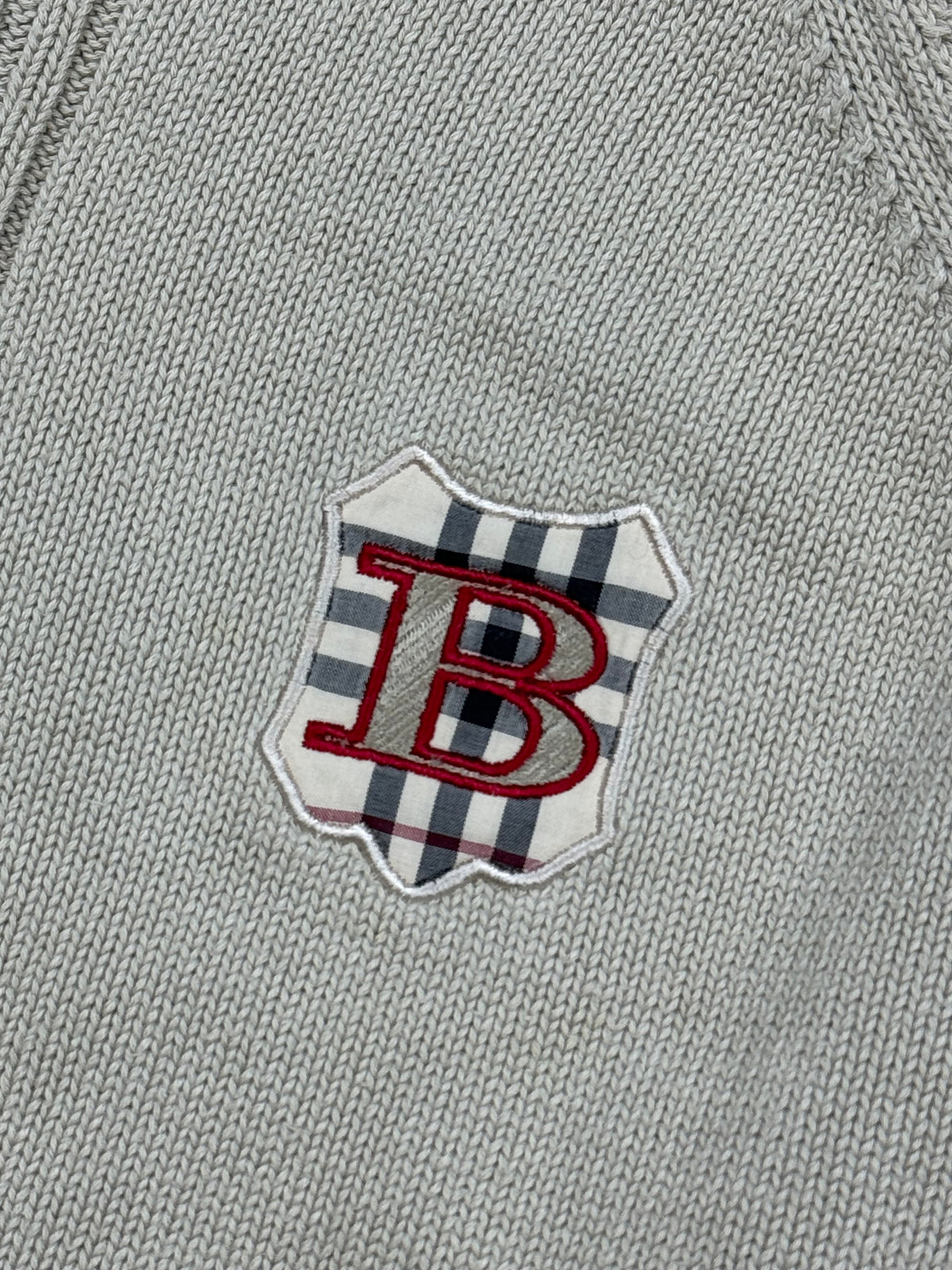 vintage Burberry sweatjacket {XS}