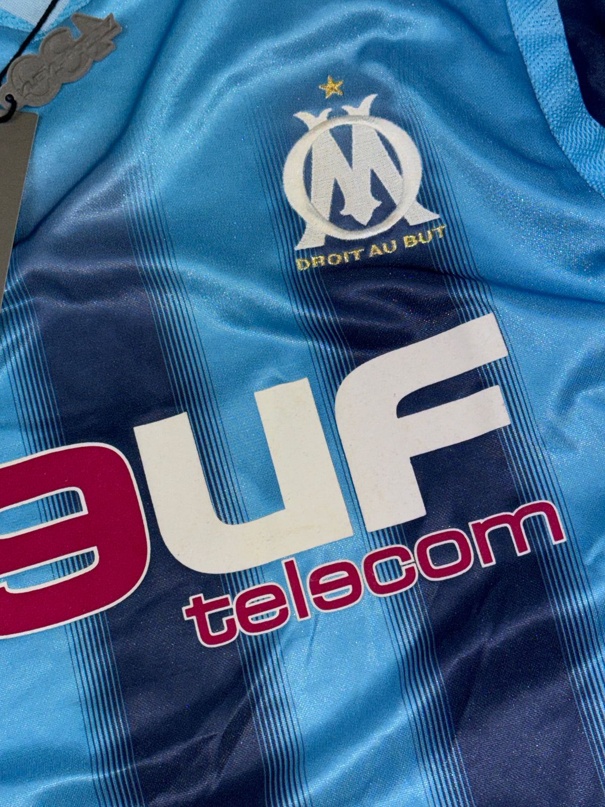 vintage Adidas Olympique Marseille home jersey {XL}