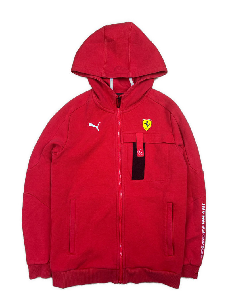 vintage Puma Ferrari sweatjacket {XS}