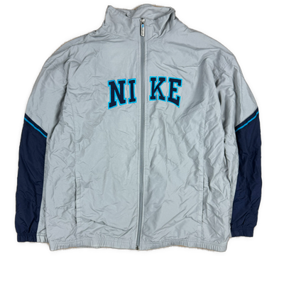 vintage Nike spellout windbreaker {S}