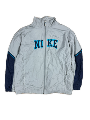 vintage Nike spellout windbreaker {S}