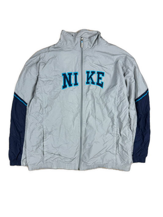 vintage Nike spellout windbreaker {S}