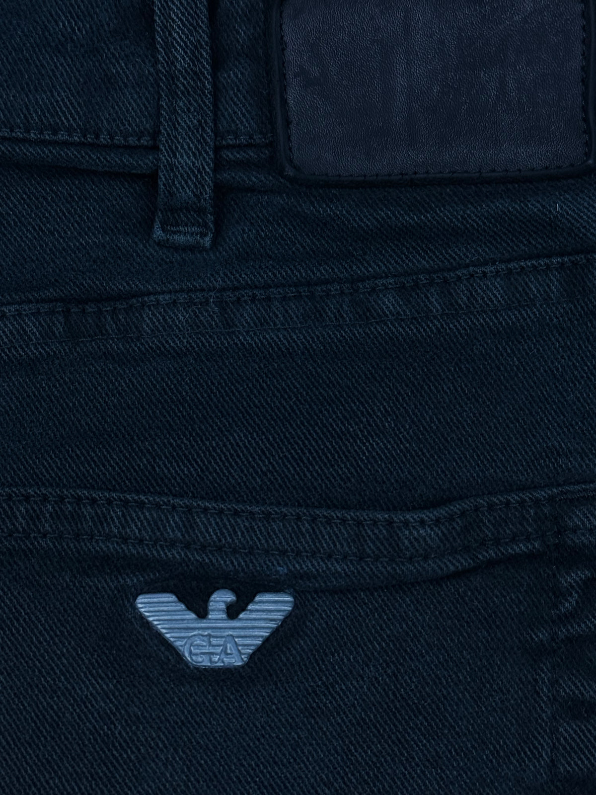 vintage black Armani jeans
