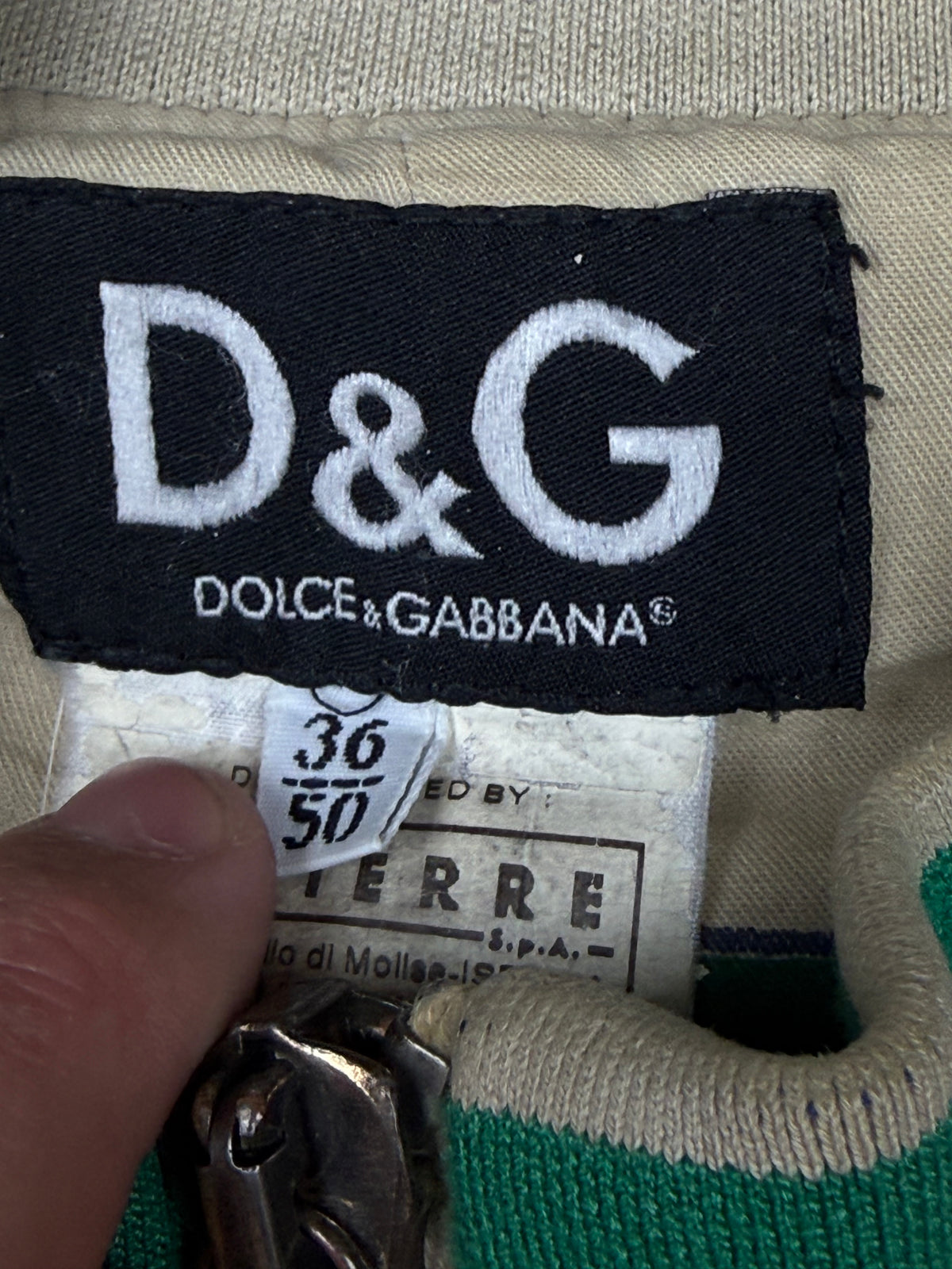 vintage Dolce & Gabbana jeansjacket {M}