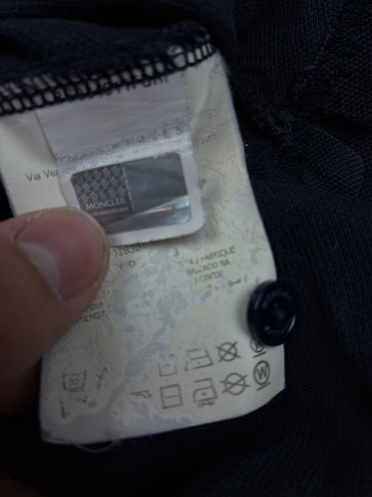 vintage Moncler polo {S}