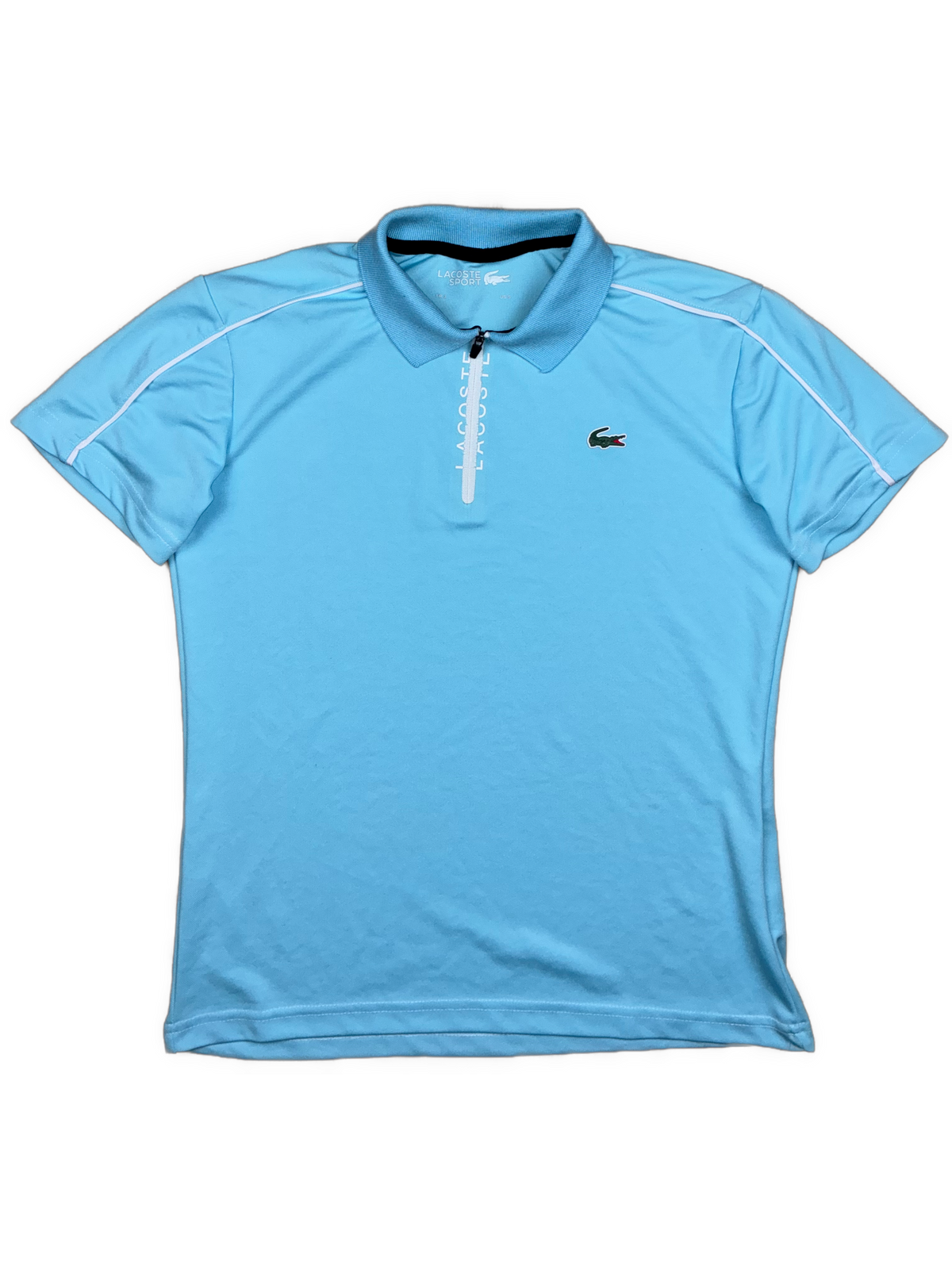 babyblue Lacoste polo {S}