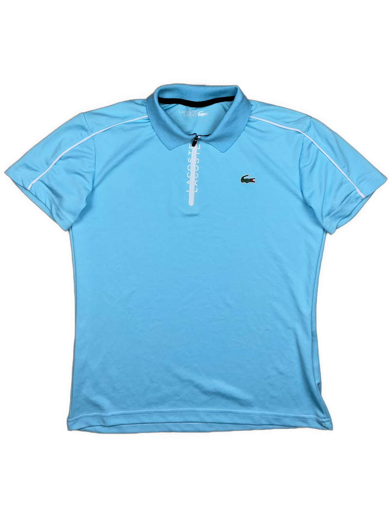 babyblue Lacoste polo {S}