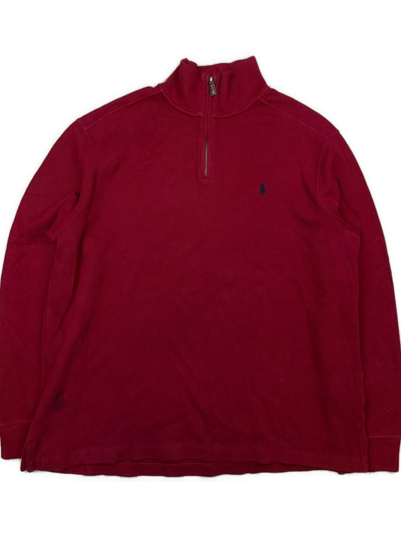 vintage Polo Ralph Lauren quarterzip {XL}