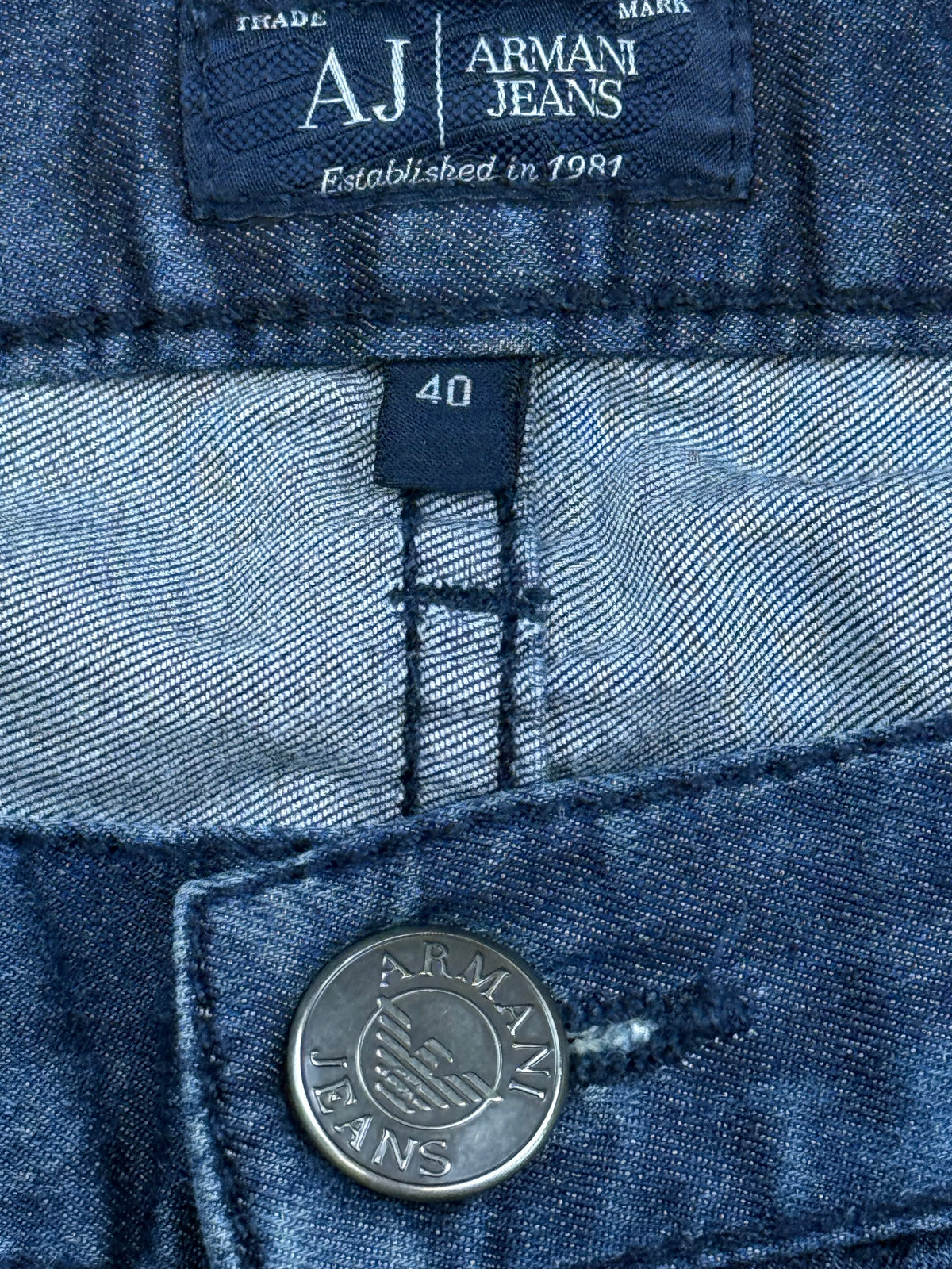 vintage Armani jeans