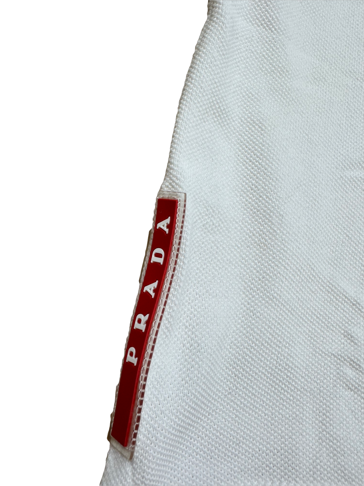 white Prada polo {M}