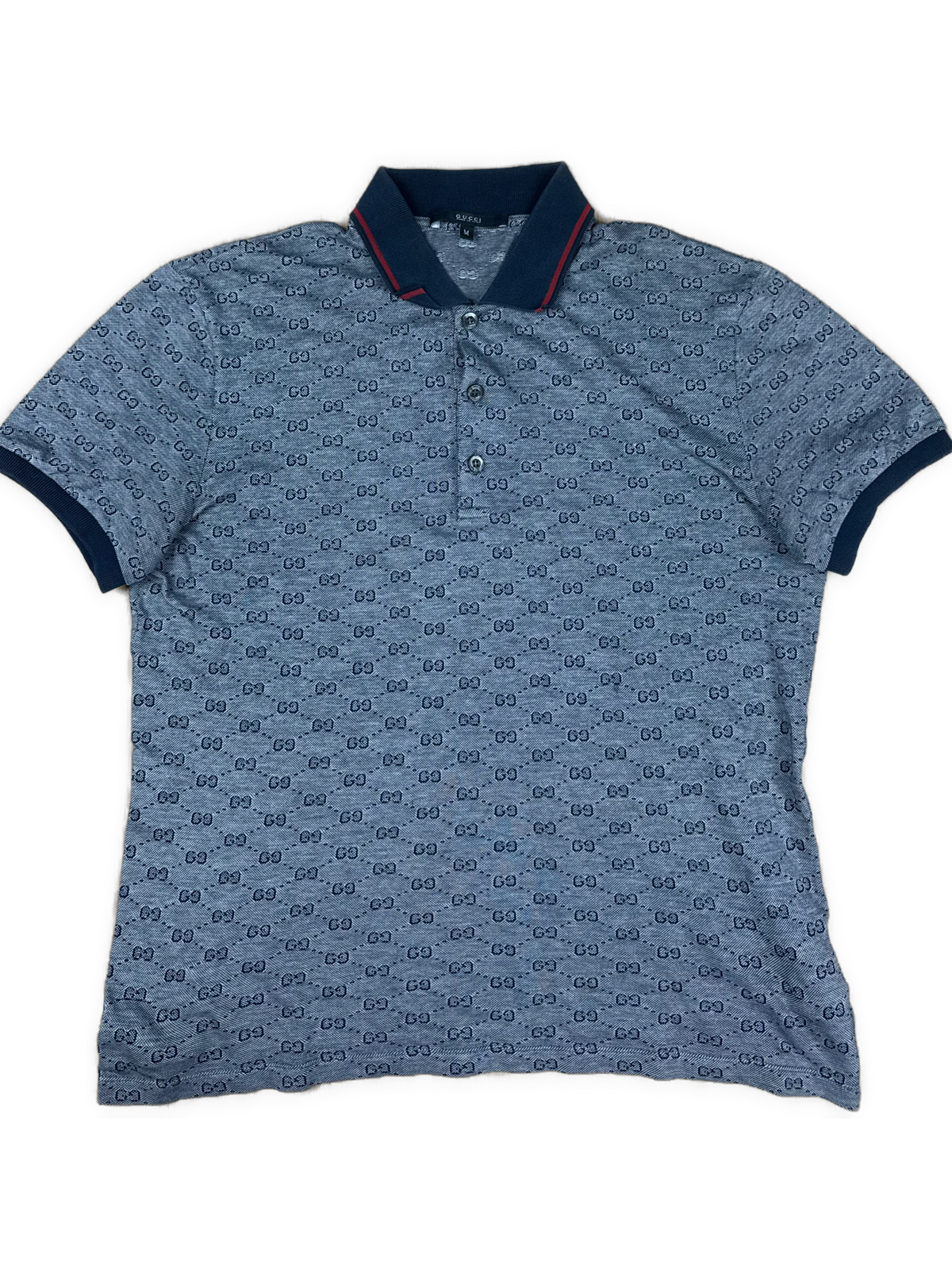 vintage Gucci monogram polo {M}