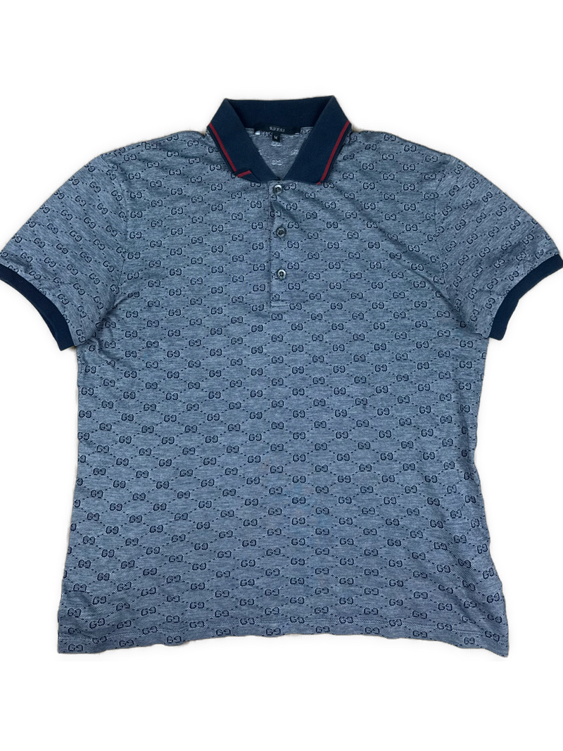vintage Gucci monogram polo {M}