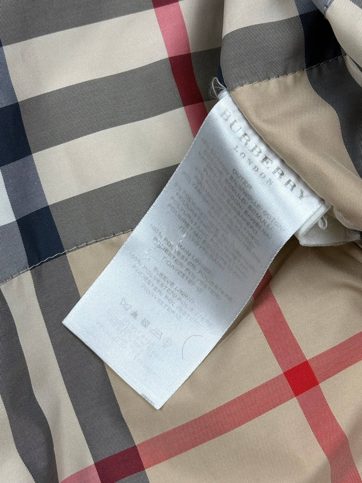vintage Burberry winterjacket bomber {XL}
