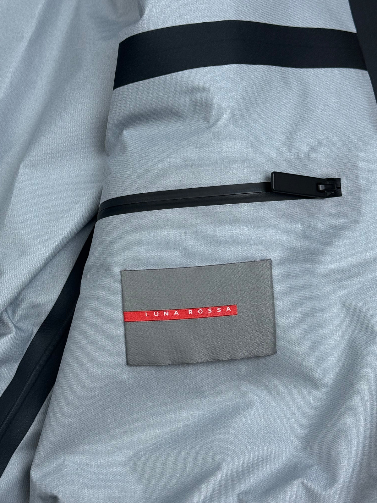 grey Prada Luna Rossa windbreaker