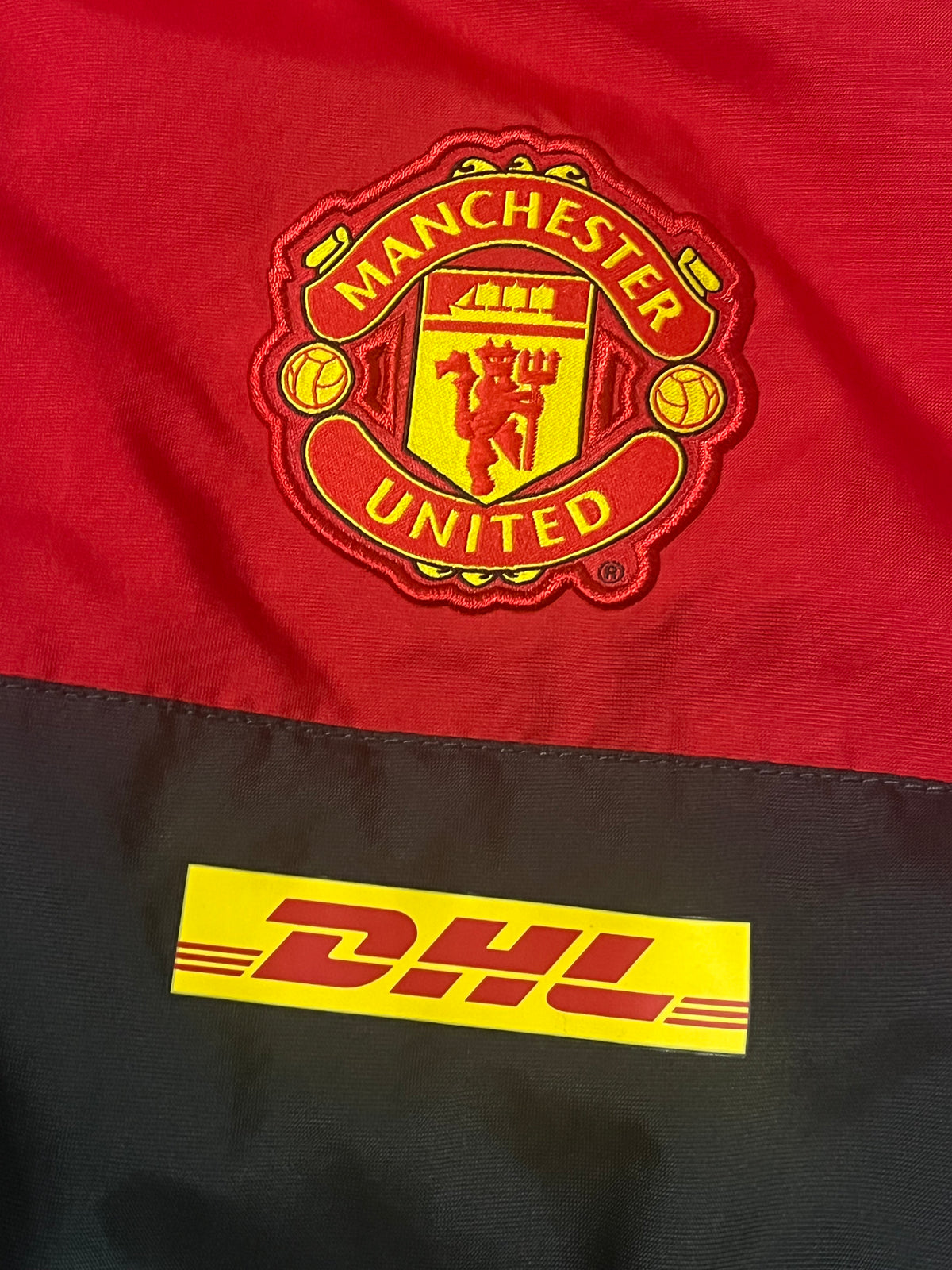 vintage Nike Manchester United windbreaker {S}
