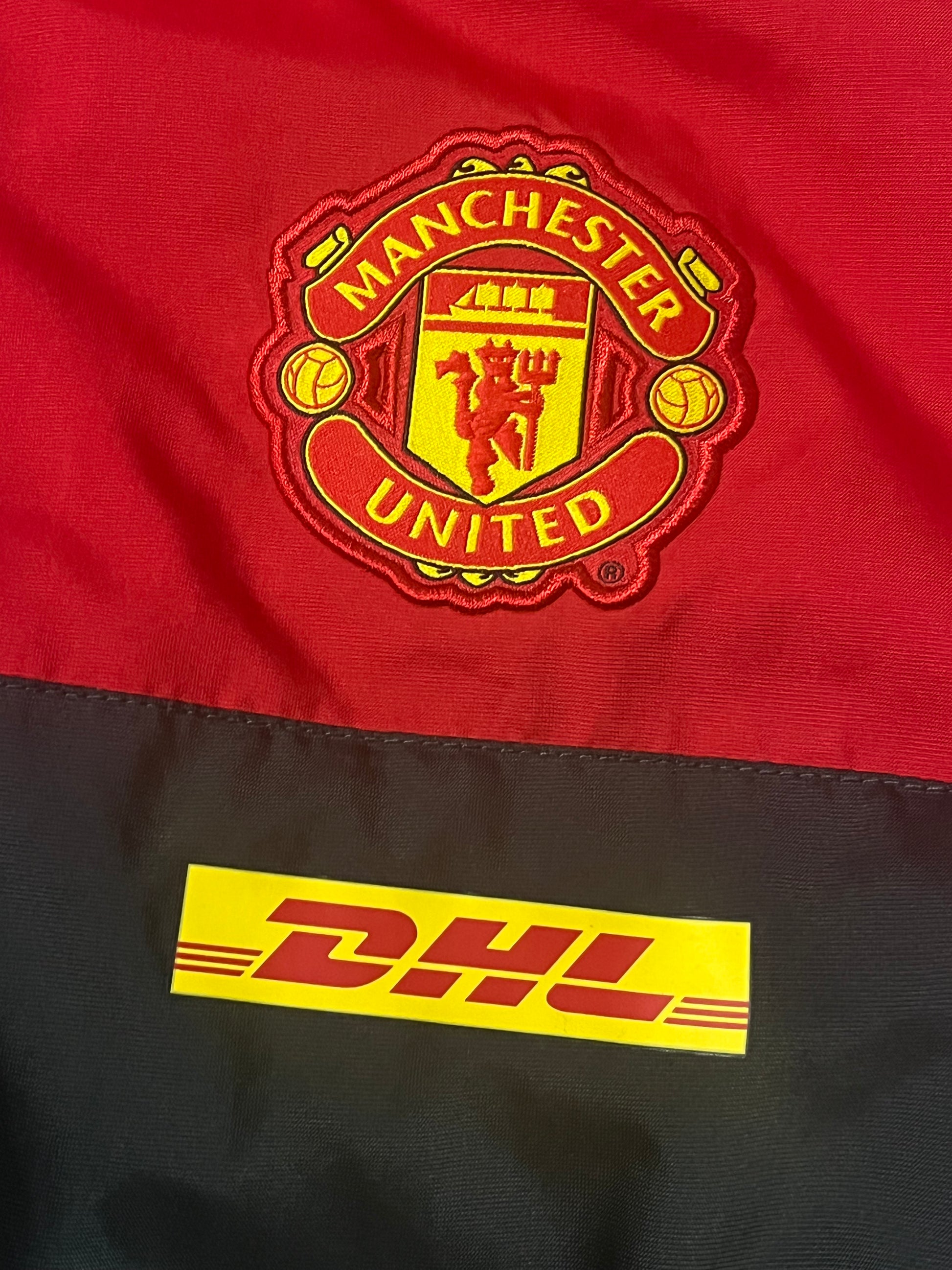 vintage Nike Manchester United windbreaker {S}