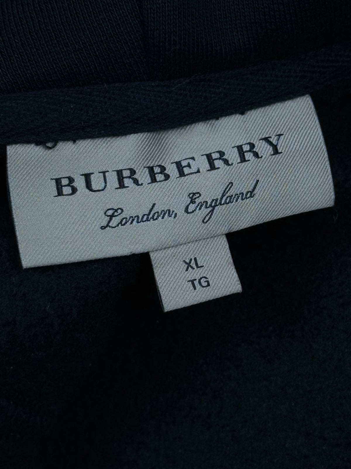 vintage Burberry hoodie